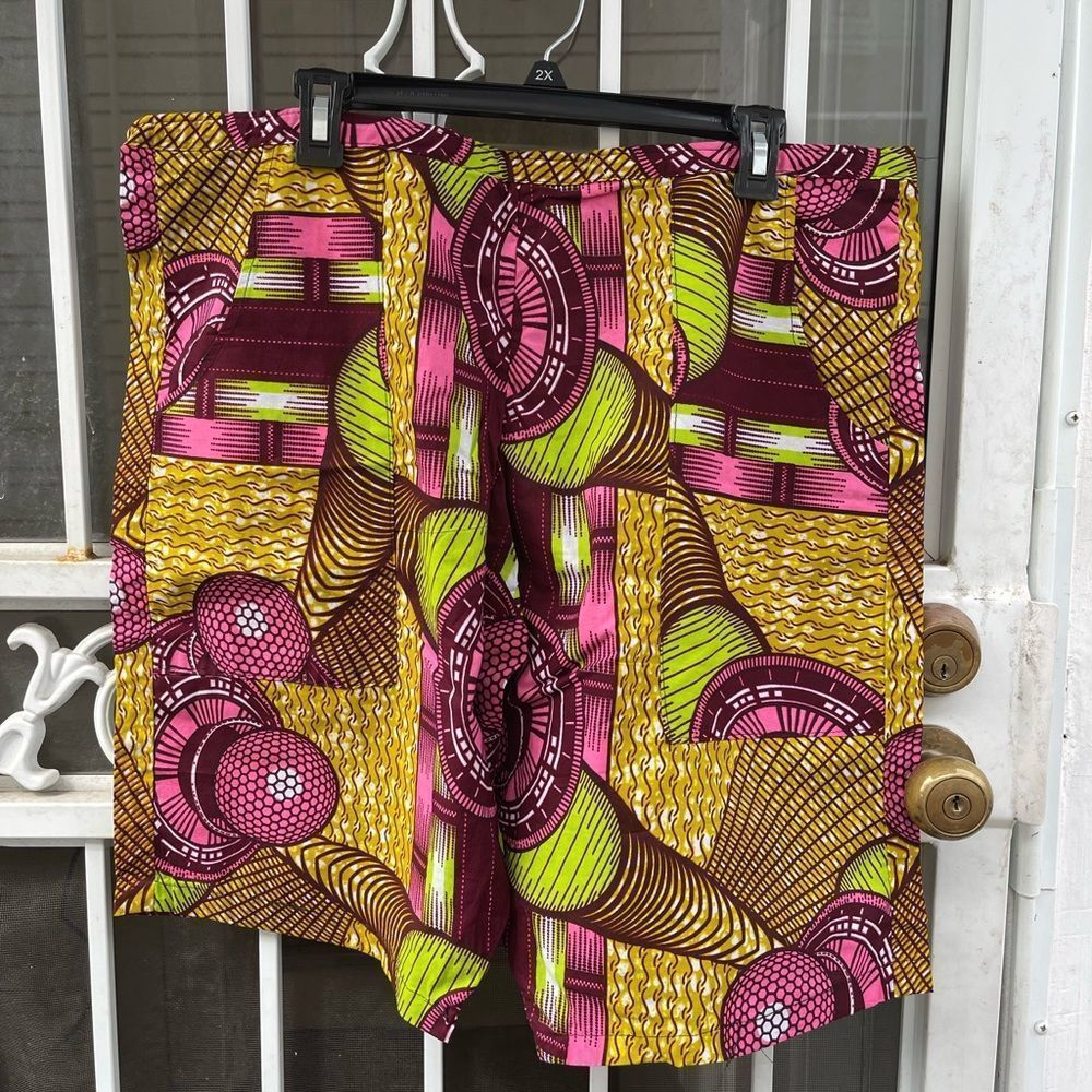 African prints shorts
